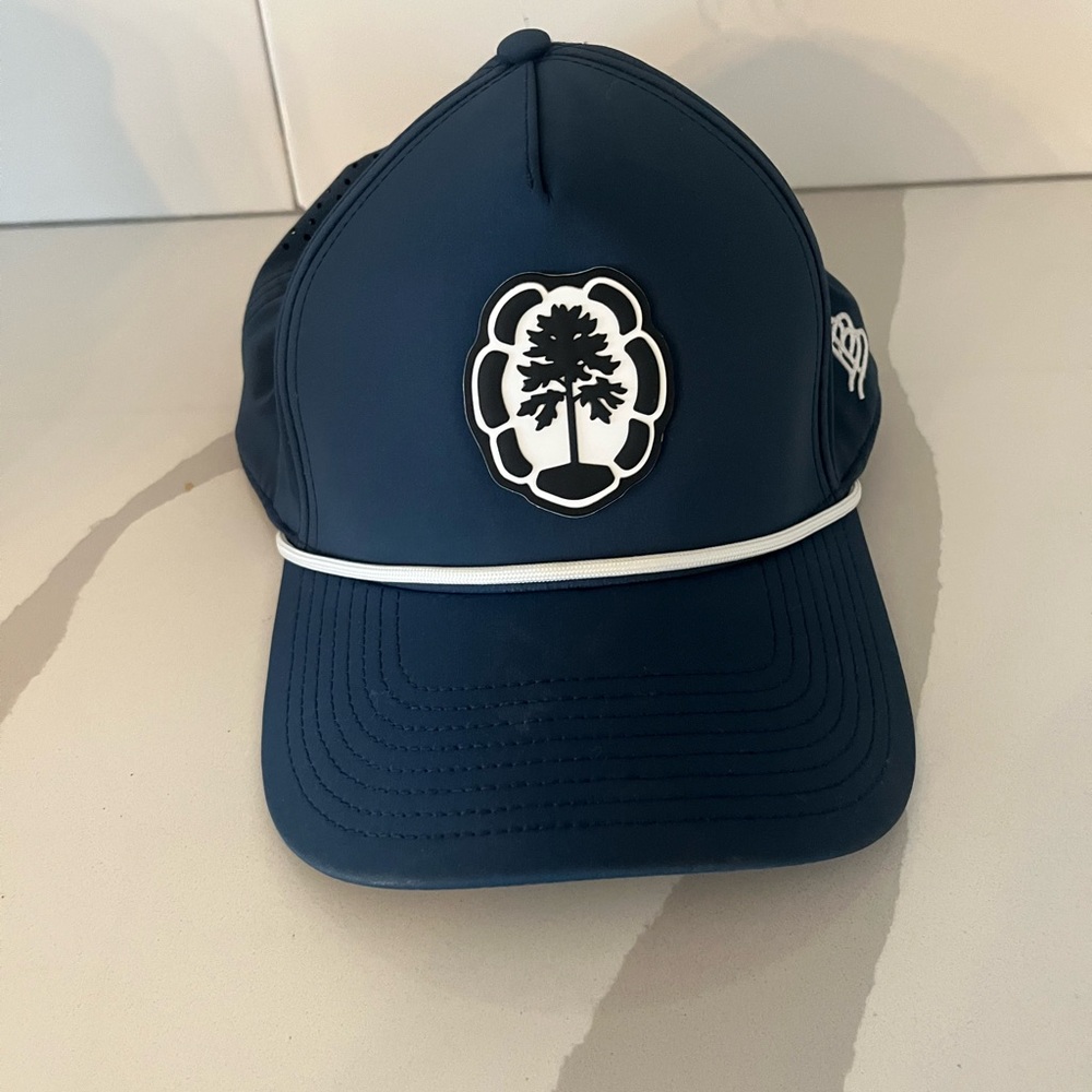 Branded Bills Curved 5 Panel Rope SnapBack Hat Performance 545
